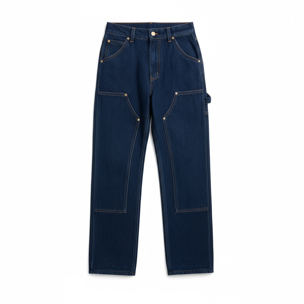 Long Pants Carpenter Double Knee Army