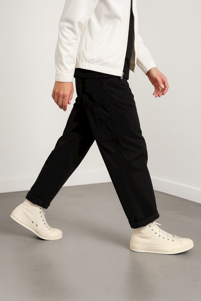 Carpenter Regular Fit – Hitam