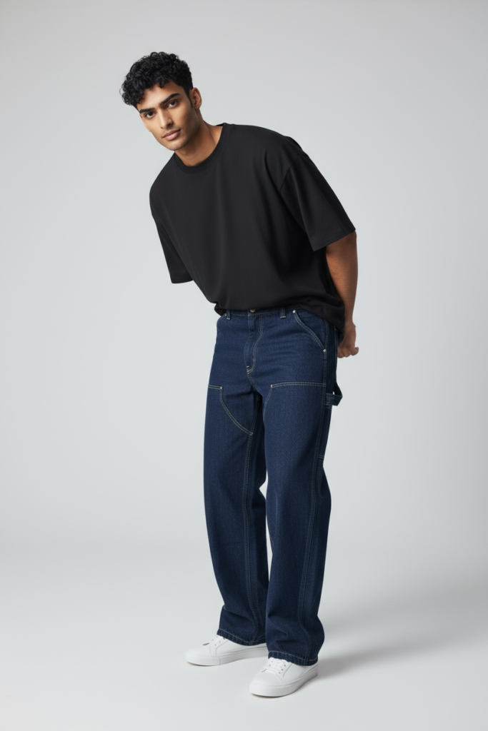 Long Pants Carpenter Double Knee Army