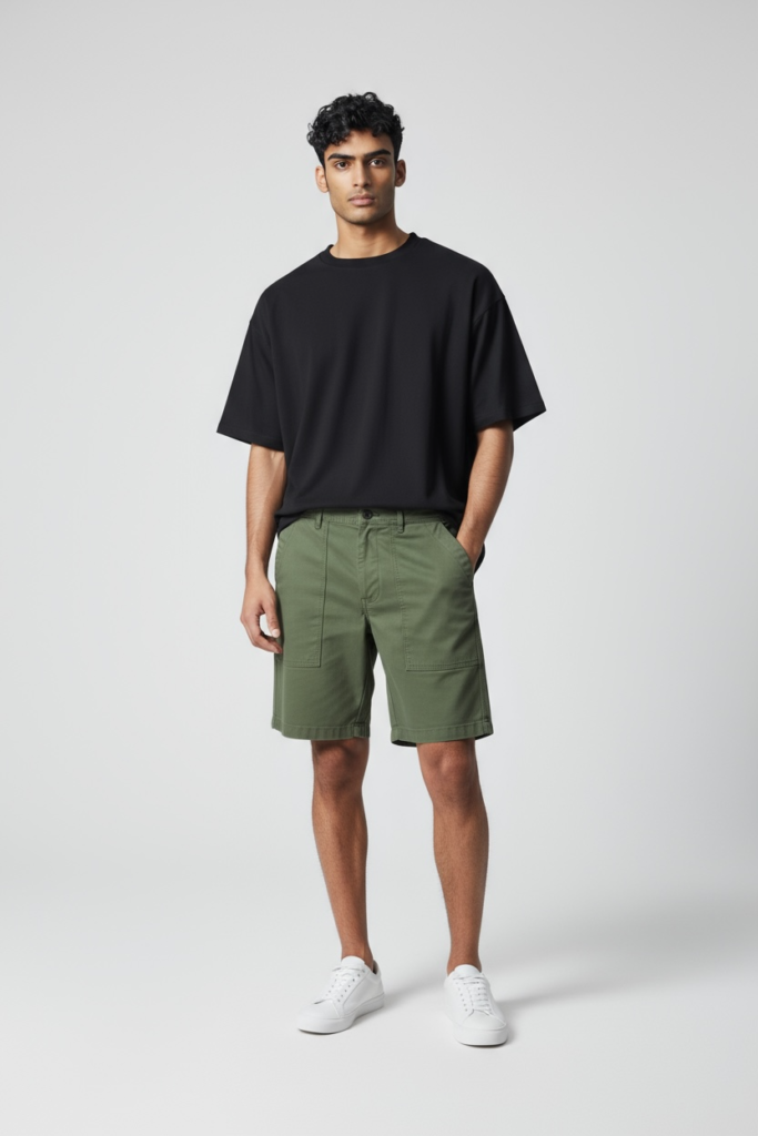 Short Pants Chino – Army