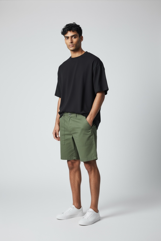 Short Pants Chino – Army