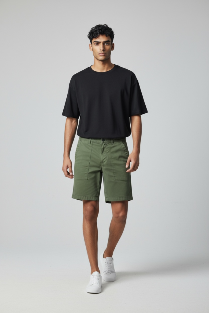Short Pants Chino – Army