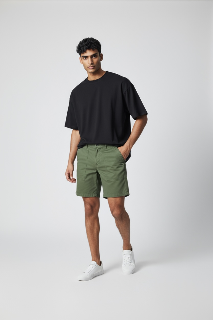 Short Pants Chino – Army