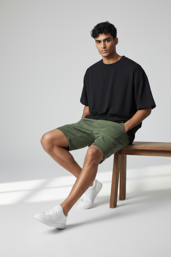 Short Pants Chino – Army
