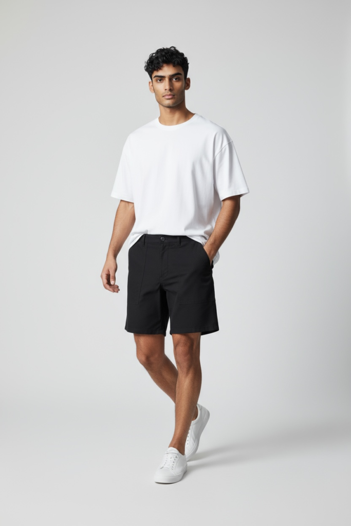 Short Pants Chino – Hitam