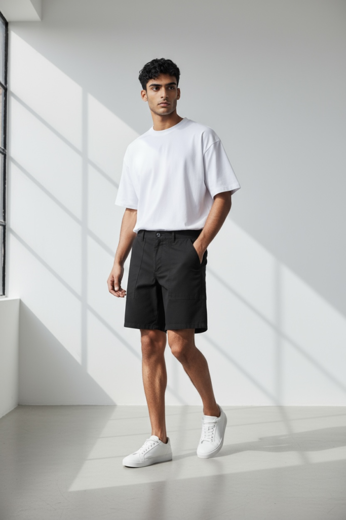 Short Pants Chino – Hitam