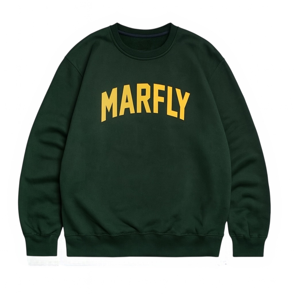 Sweater Unisex Hijau Botol
