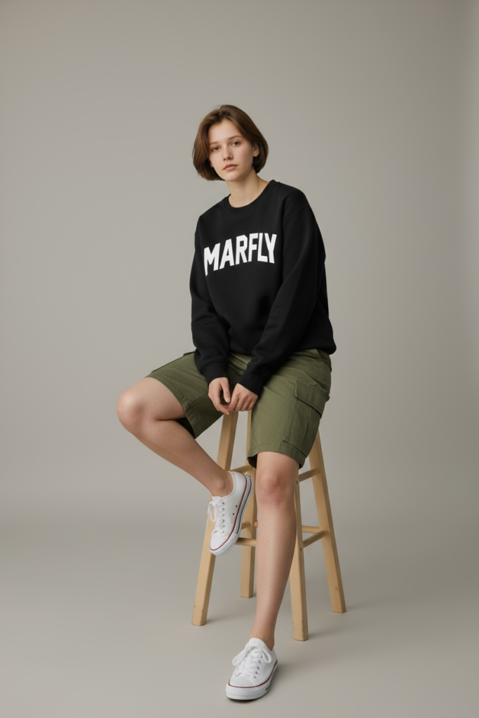 Sweater Unisex Hitam