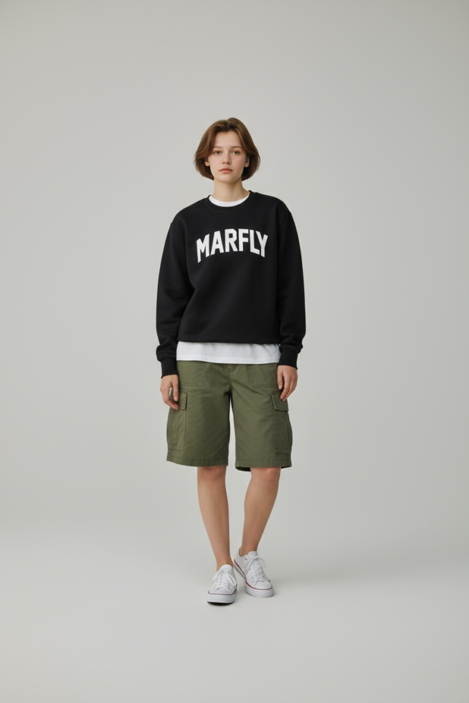 Sweater Unisex Hitam