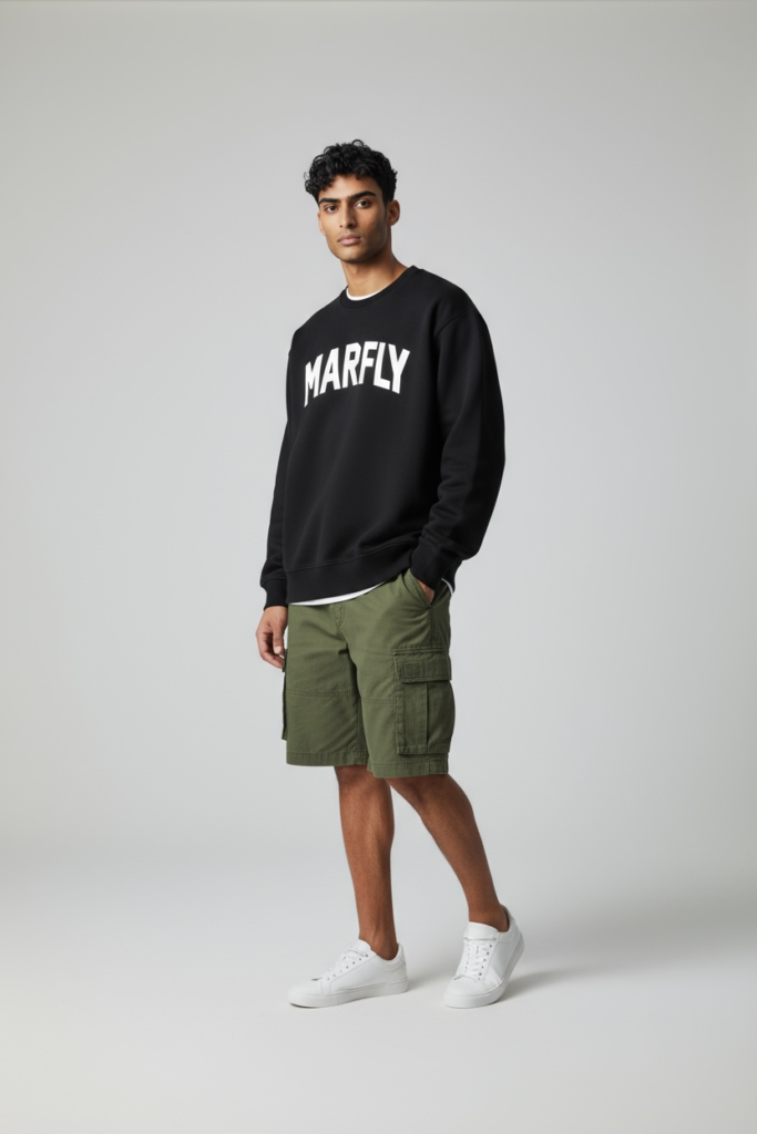Sweater Unisex Hitam