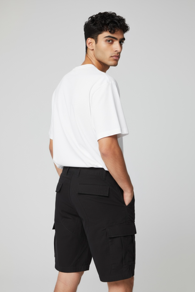 Short Cargo Hitam